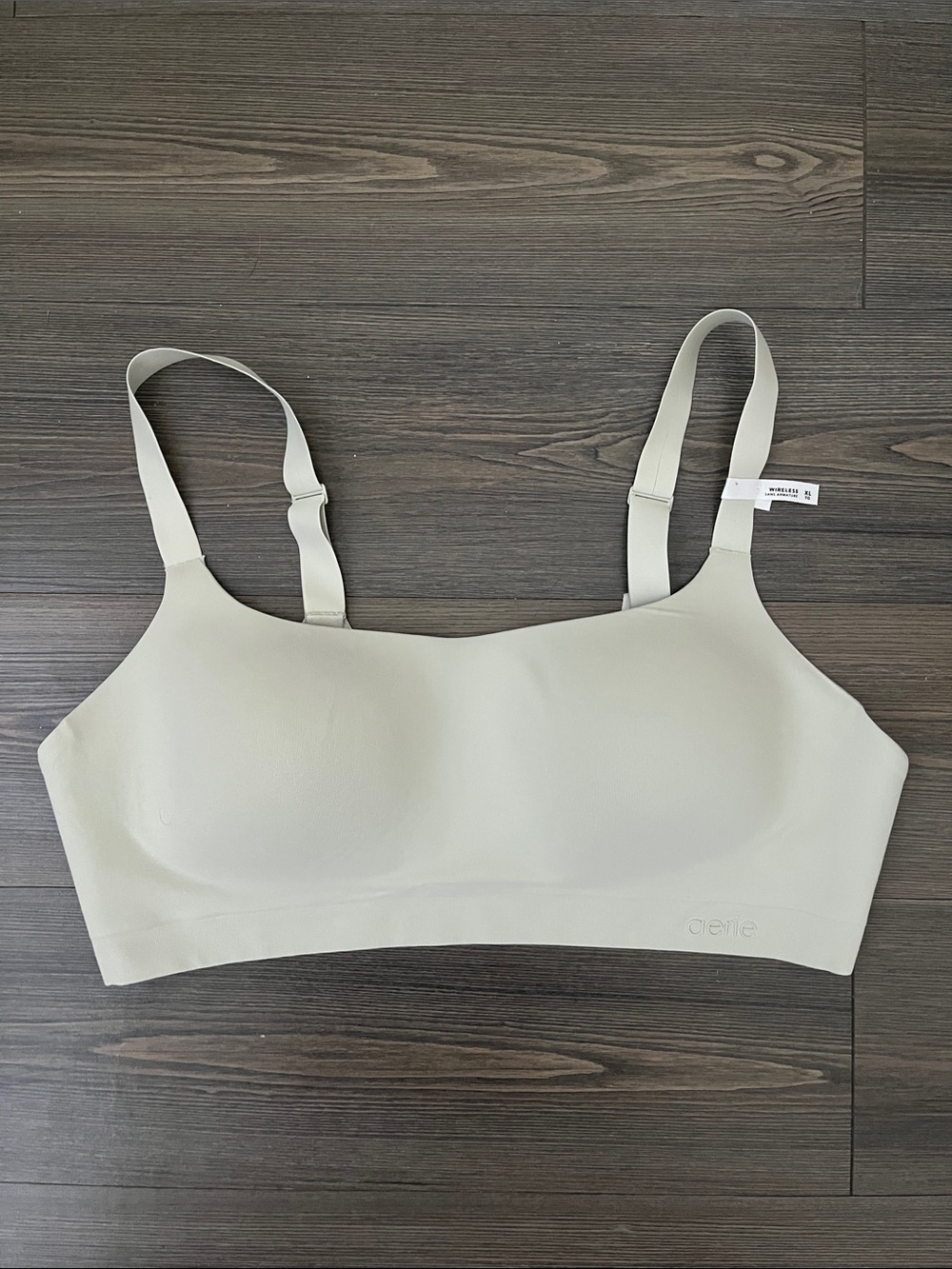 NWT Aerie Smoothez Seamless Light Beige Wireless Comfort Bra